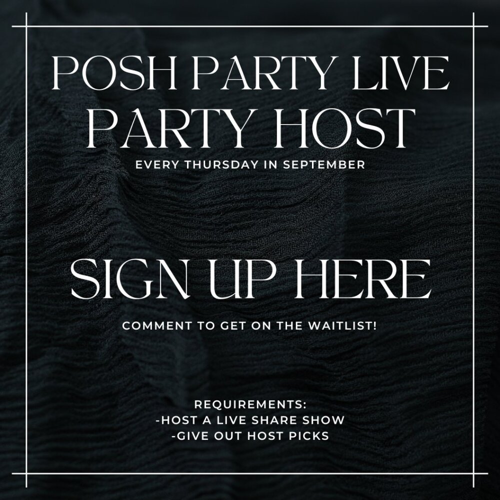 Do you want to be a Party Host representing the Luxury Community? Sign up here!